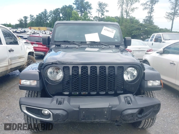 2023 Jeep Gladiator Sport S z VIN 1C6HJTAG3PL521954, wystawiony jako IAAI lot #42502126 z przebiegiem 49 606 mil mil oraz . Historia ofert i sprzedaży dostępna na DreamBid. Obrazek 12.