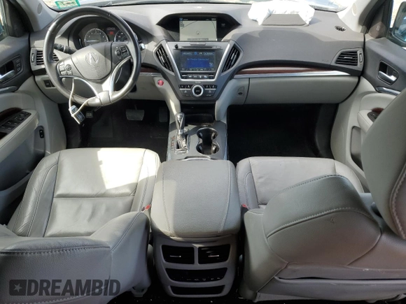 2015 Acura MDX Tech Pkg with VIN 5FRYD4H47FB008644, listed as a Copart auction lot 52514695 with 116,291 mi miles and Salvage Title. Bid and sale history available at carsss.com. Image 8.