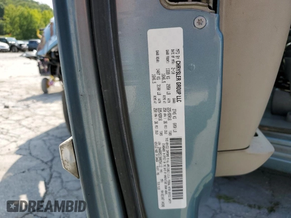 2010 Chrysler Town & Country Touring with VIN 2A4RR5D19AR254112, listed as a Copart auction lot 68232254 with 191,291 mi miles and Salvage Title. Bid and sale history available at DreamBid. Image 15.
