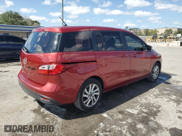 2015 Mazda 5 Sport with VIN JM1CW2BL5F0185881, listed as a Copart auction lot 53621165 with 163,762 mi miles and Salvage Title. Bid and sale history available at carsss.com. Image 3.