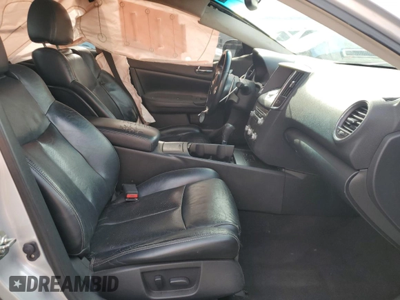2013 Nissan Maxima SV with VIN 1N4AA5AP9DC808349, listed as a Copart auction lot 60731485 with 202,716 mi miles and Salvage title. Bid and sale history available at DreamBid. Image 7.