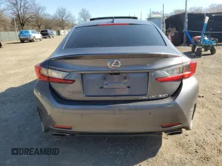 2016 Lexus RC 300 F Sport with VIN JTHSM5BC1G5000439, listed as a Copart auction lot 50539755 with 36,401 mi miles and Salvage Title. Bid and sale history available at DreamBid. Image 6.
