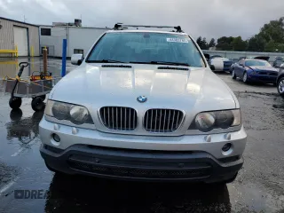 2001 BMW X5 4.4i with VIN WBAFB33581LH16948, listed as a Copart auction lot 44383785 with 143,249 mi miles and Salvage Title. Bid and sale history available at carsss.com. Image 5.