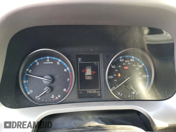 2017 Toyota RAV4 LE with VIN 2T3BFREV5HW651860, listed as a Copart auction lot 60442235 with 70,038 mi miles and Salvage title. Bid and sale history available at DreamBid. Image 9.