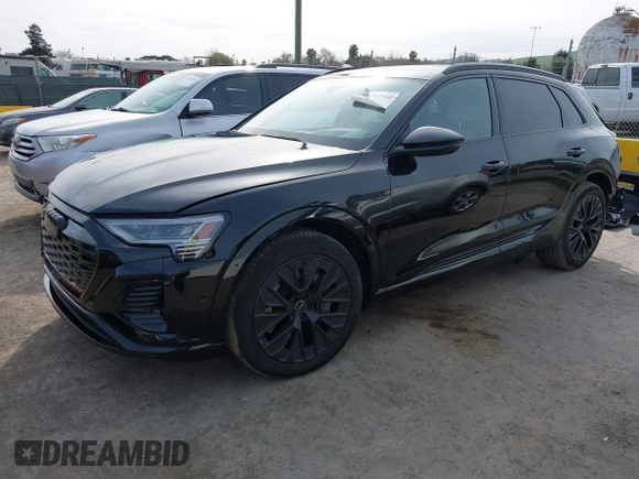 2024 Audi Q8 e-tron z VIN WA16AAGE2RB031437, wystawiony jako IAAI lot #41761720 z przebiegiem 19 579 mil mil oraz . Historia ofert i sprzedaży dostępna na DreamBid. Obrazek 20.