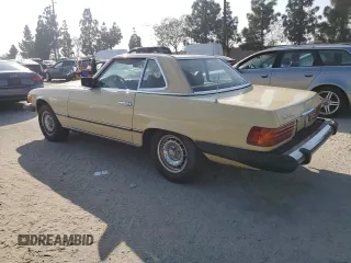 1978 Mercedes-Benz SL with VIN 10704412048026, listed as a Copart auction lot 83472774 with 74,129 mi miles and Clean title. Bid and sale history available at DreamBid. Image 2.