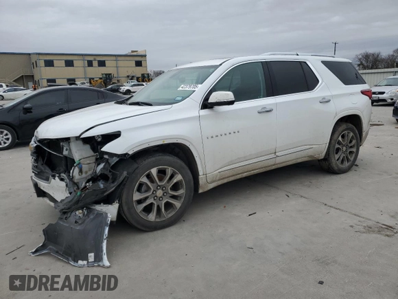 2020 Chevrolet Traverse Premier with VIN 1GNEVKKW8LJ223588, listed as a Copart auction lot 42379705 with 74,977 mi miles and Clean Title. Bid and sale history available at carsss.com. Image 1.