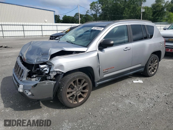 2016 Jeep Compass Sport z VIN 1C4NJDBB2GD798836, wystawiony jako Copart lot #58796535 z przebiegiem 67 195 mil mil oraz Szkoda całkowita • Salvage title. Historia ofert i sprzedaży dostępna na DreamBid. Obrazek 1.