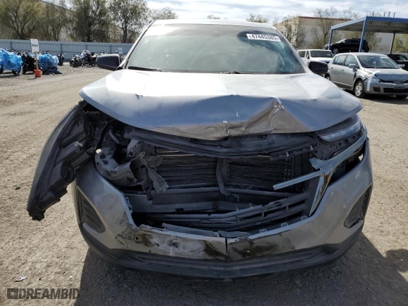 2024 Chevrolet Equinox LS with VIN 3GNAXHEG7RL111267, listed as a Copart auction lot 47445385 with 31,986 mi miles and Salvage Title. Bid and sale history available at carsss.com. Image 5.
