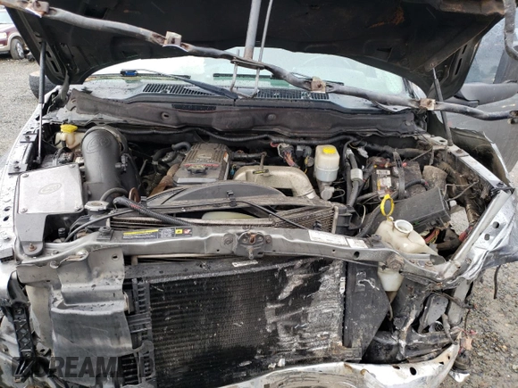 2007 Dodge Ram 2500 SLT with VIN 1D7KS28C67J509193, listed as a Copart auction lot 45601015 with 231,453 mi miles and Salvage Title. Bid and sale history available at carsss.com. Image 11.