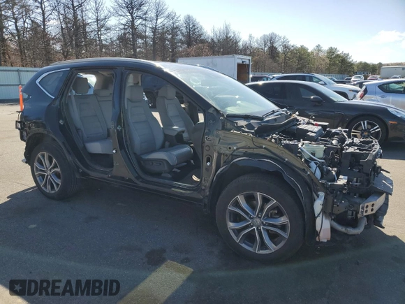 2020 Honda CR-V Touring with VIN 2HKRW2H98LH618176, listed as a Copart auction lot 49994895 with 18,092 mi miles and Salvage Title. Bid and sale history available at DreamBid. Image 4.