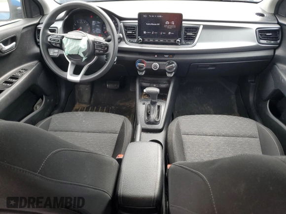 2022 Kia Rio S with VIN 3KPA24AD5NE431360, listed as a Copart auction lot 52287245 with 81,019 mi miles and Salvage Title. Bid and sale history available at carsss.com. Image 8.