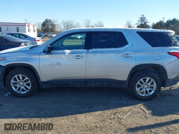 2018 Chevrolet Traverse LS with VIN 1GNEVFKW9JJ278636, listed as a IAAI auction lot 41356423 with 113,783 mi miles. Bid and sale history available at carsss.com. Image 14.