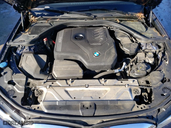 2020 BMW 3 Series 330i xDrive with VIN WBA5R7C03LFH33242, listed as a Copart auction lot 42183285 with 83,101 mi miles and Salvage Title. Bid and sale history available at carsss.com. Image 11.