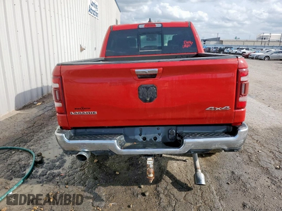 2019 Ram 1500 Laramie z VIN 1C6SRFJT9KN580498, wystawiony jako Copart lot #60328285 z przebiegiem 171 520 mil mil oraz Szkoda całkowita • Salvage title. Historia ofert i sprzedaży dostępna na DreamBid. Obrazek 6.