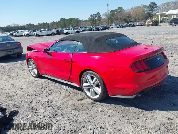 2015 Ford Mustang EcoBoost Premium z VIN 1FATP8UH1F5360984, wystawiony jako IAAI lot #41842901 z przebiegiem 87 773 mil mil oraz . Historia ofert i sprzedaży dostępna na DreamBid. Obrazek 3.
