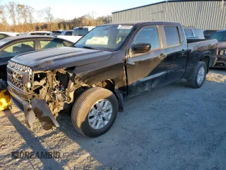2022 Nissan Frontier SV with VIN 1N6ED1FK4NN694871, listed as a Copart auction lot 83315264 with 47,143 mi miles and Salvage Title. Bid and sale history available at carsss.com. Image 1.