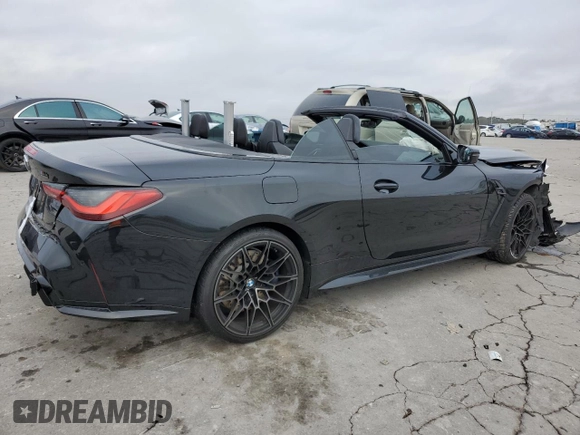 2022 BMW M4 Competition xDrive z VIN WBS33BA05NCJ12693, wystawiony jako Copart lot #79721844 z przebiegiem Nie podano mil oraz Szkoda całkowita • Salvage title. Historia ofert i sprzedaży dostępna na DreamBid. Obrazek 3.