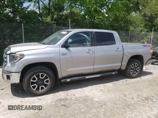 2021 Toyota Tundra Limited with VIN 5TFHY5F18MX965842, listed as a Copart auction lot 57228835 with 83,590 mi miles and Salvage title. Bid and sale history available at DreamBid. Image 1.
