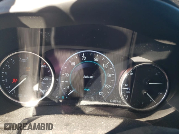 2016 Buick Envision Premium I with VIN LRBFXESX8GD235356, listed as a Copart auction lot 50311315 with 58,805 mi miles and Salvage Title. Bid and sale history available at DreamBid. Image 9.