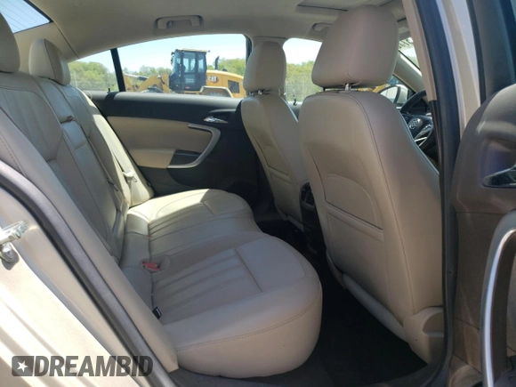 2014 Buick Regal Premium II with VIN 2G4GS5GX6E9263157, listed as a Copart auction lot 54825775 with 103,403 mi miles and Salvage title. Bid and sale history available at DreamBid. Image 10.