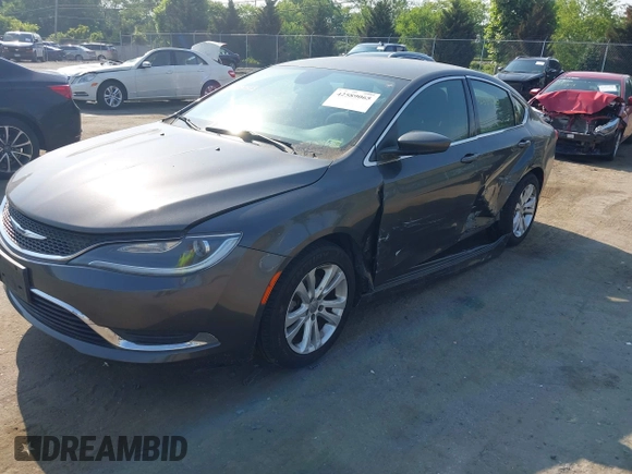 2015 Chrysler 200 Limited with VIN 1C3CCCAB8FN505273, listed as a IAAI auction lot 42589065 with 114,223 mi miles and . Bid and sale history available at DreamBid. Image 17.