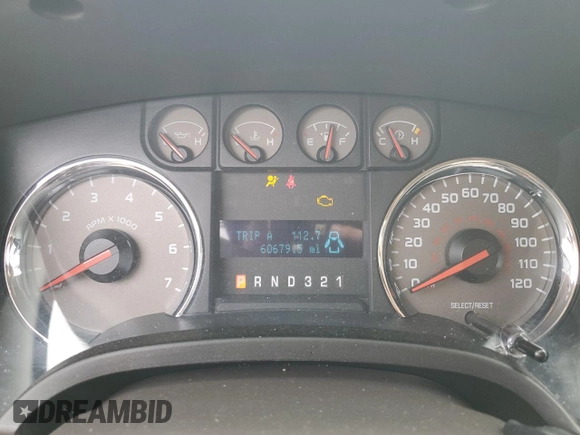 2010 Ford F-150 XL with VIN 1FTFX1CV1AFC03710, listed as a Copart auction lot 59748245 with 60,679 mi miles and Clean title. Bid and sale history available at DreamBid. Image 9.