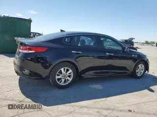 2017 Kia Optima LX with VIN 5XXGT4L39HG175053, listed as a Copart auction lot 57954765 with 92,867 mi miles and Salvage title. Bid and sale history available at DreamBid. Image 3.