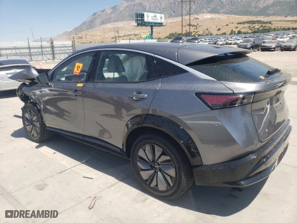 2023 Nissan ARIYA PREMIERE with VIN JN1BF0BA2PM404713, listed as a Copart auction lot 61339404 with 0 mi miles and Salvage Title. Bid and sale history available at carsss.com. Image 2.