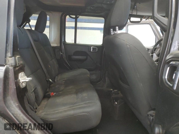 2018 Jeep Wrangler Unlimited Sport с VIN 1C4HJXDG9JW182571, выставлен на аукционе Copart как лот 54268915 с пробегом 83 230 миль миль и Чистый • Clean title. История ставок и продаж доступна на DreamBid. Изображение 11.
