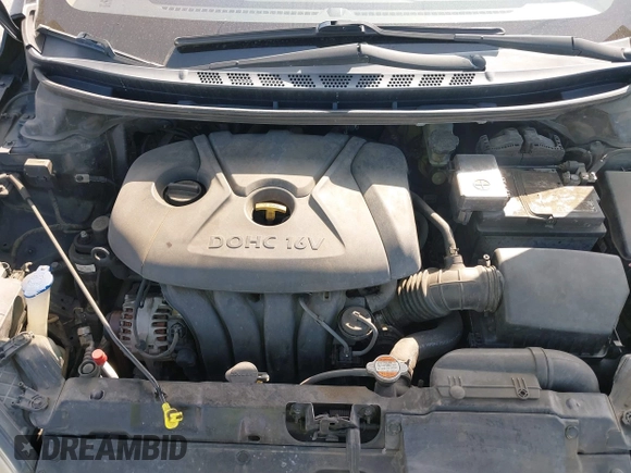 2012 Hyundai Elantra Limited with VIN KMHDH4AE5CU213997, listed as a IAAI auction lot 41881245 with 167,998 mi miles. Bid and sale history available at carsss.com. Image 10.