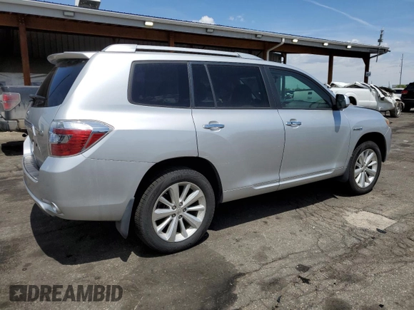 2008 Toyota Highlander Limited z VIN JTEEW44A082003829, wystawiony jako Copart lot #54850165 z przebiegiem 232 206 mil mil oraz Szkoda całkowita • Salvage title. Historia ofert i sprzedaży dostępna na DreamBid. Obrazek 3.