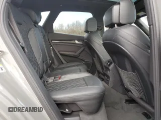 2021 Audi SQ5 Premium Plus with VIN WA1B4AFY6M2035470, listed as a Copart auction lot 46817975 with 48,178 mi miles and Salvage Title. Bid and sale history available at carsss.com. Image 11.