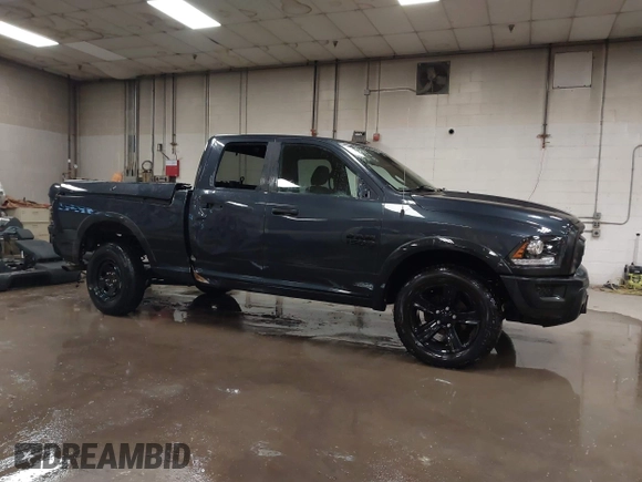 2021 Ram 1500 Classic Warlock with VIN 1C6RR7GG9MS522765, listed as a IAAI auction lot 41198110 with 35,154 mi miles. Bid and sale history available at carsss.com. Image 14.