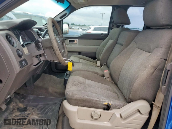 2010 Ford F-150 XL with VIN 1FTEX1CW4AFA85382, listed as a Copart auction lot 58778855 with 190,860 mi miles and Salvage title. Bid and sale history available at DreamBid. Image 7.