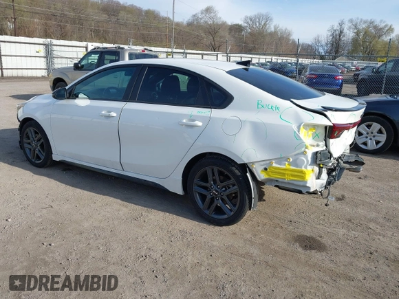 2021 Kia Forte GT-Line with VIN 3KPF34ADXME279657, listed as a IAAI auction lot 41946124 with 50,138 mi miles and . Bid and sale history available at DreamBid. Image 3.