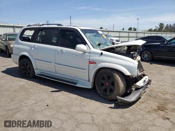 2002 Suzuki XL7 Standard with VIN JS3TX92V224119042, listed as a Copart auction lot 54511695 with Not provided miles and Salvage title. Bid and sale history available at DreamBid. Image 4.
