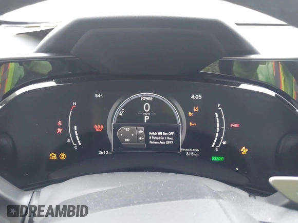2025 Lexus NX 350h Premium z VIN JTJGKCEZ2S2054535, wystawiony jako IAAI lot #42300774 z przebiegiem 2 612 mil mil oraz . Historia ofert i sprzedaży dostępna na DreamBid. Obrazek 7.