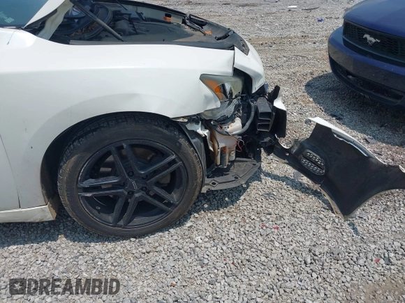 2012 Nissan Maxima SV with VIN 1N4AA5AP5CC849544, listed as a IAAI auction lot 42404028 with Not provided miles and . Bid and sale history available at DreamBid. Image 13.