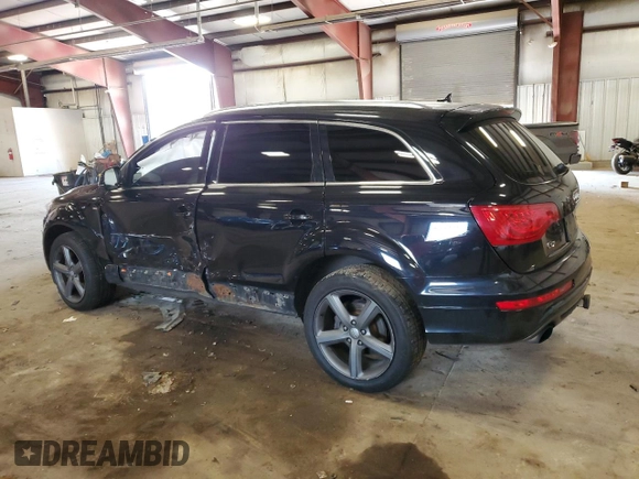 2015 Audi Q7 3.0T Vorsprung Edition with VIN WA1WGCFE3FD024847, listed as a Copart auction lot 65561954 with 0 mi miles and Clean Title. Bid and sale history available at carsss.com. Image 2.