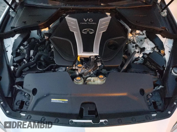 2017 Infiniti Q50 3.0t Premium with VIN JN1EV7AP5HM740825, listed as a Copart auction lot 49048605 with 112,703 mi miles and Salvage Title. Bid and sale history available at carsss.com. Image 13.