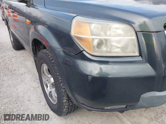 2006 Honda Pilot EX-L with VIN 2HKYF18746H558986, listed as a IAAI auction lot 41875118 with 207,058 mi miles and . Bid and sale history available at DreamBid. Image 6.