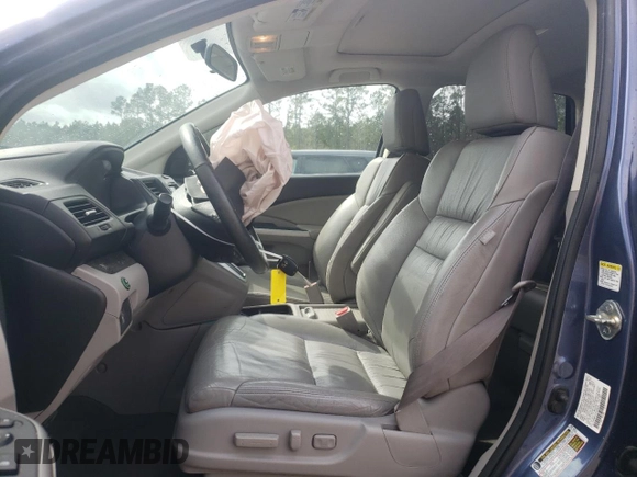 2013 Honda CR-V EX-L with VIN 2HKRM4H74DH646204, listed as a Copart auction lot 47602905 with 124,990 mi miles and Salvage Title. Bid and sale history available at carsss.com. Image 7.