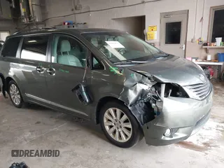 2013 Toyota Sienna XLE with VIN 5TDDK3DC9DS061903, listed as a IAAI auction lot 42067873 with 166,341 mi miles and . Bid and sale history available at DreamBid. Image 1.