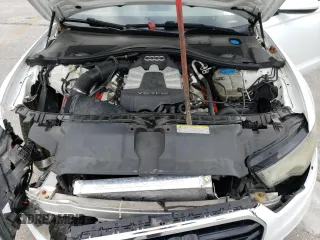 2013 Audi A6 3.0T Premium Plus with VIN WAUGGAFC3DN100052, listed as a Copart auction lot 86624804 with 218,113 mi miles and Salvage Title. Bid and sale history available at carsss.com. Image 12.