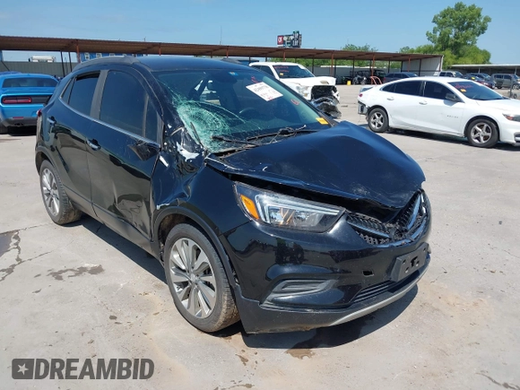 2017 Buick Encore Preferred z VIN KL4CJASB6HB243854, wystawiony jako IAAI lot #42499778 z przebiegiem 119 703 mil mil oraz . Historia ofert i sprzedaży dostępna na DreamBid. Obrazek 1.