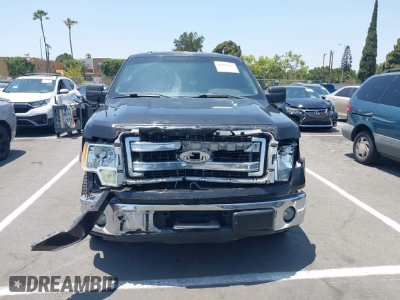 2014 Ford F-150 XL with VIN 1FTFW1CF3EKE39784, listed as a IAAI auction lot 42583629 with 160,468 mi miles and . Bid and sale history available at DreamBid. Image 12.
