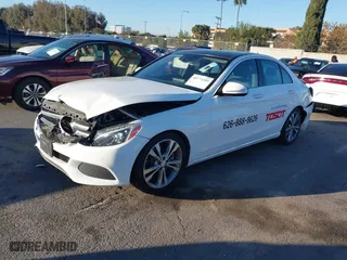 2015 Mercedes-Benz C-Class C 300 with VIN 55SWF4JB3FU074019, listed as a IAAI auction lot 40774389 with 104,091 mi miles. Bid and sale history available at carsss.com. Image 17.