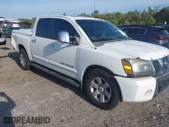 2006 Nissan Titan LE with VIN 1N6BA07A56N525360, listed as a IAAI auction lot 41934477 with 195,851 mi miles and . Bid and sale history available at DreamBid. Image 1.