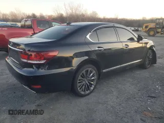 2014 Lexus LS 460 with VIN JTHCL5EF7E5021273, listed as a Copart auction lot 84321204 with 89,020 mi miles and Clean title. Bid and sale history available at DreamBid. Image 3.